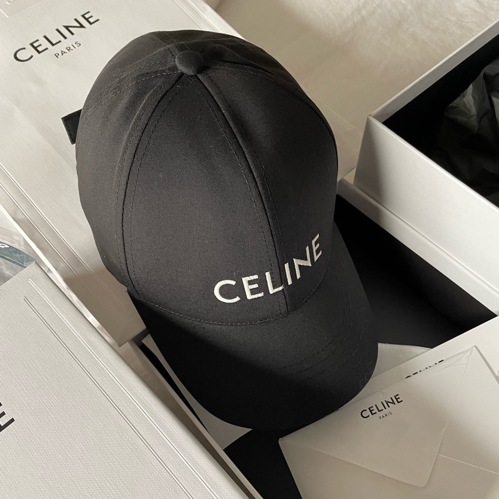 Celine, sold out logo hat